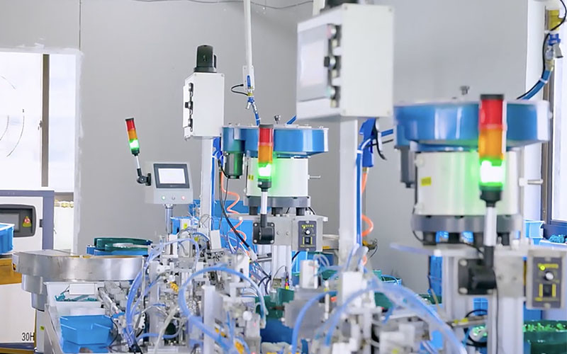 Dongguan Yeswitch Electronics Co.,Ltd manufacturer production line