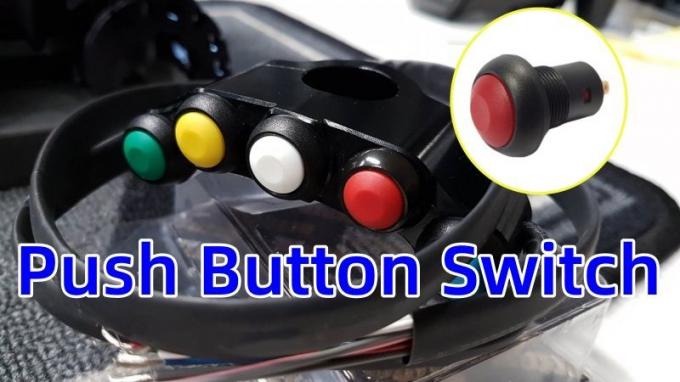 24VDC Waterproof Momentary Push Button Self Lock Interlock Push Button ...