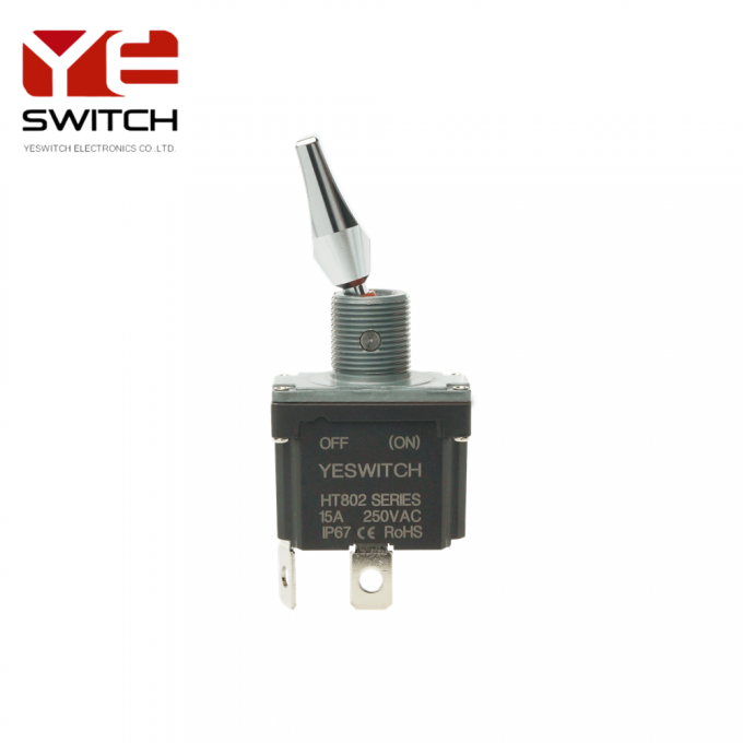 Terminal Box Toggle Switch Momentary OFF-(ON) PC Terminal Metal Toggle Switch For Aerial Work ...