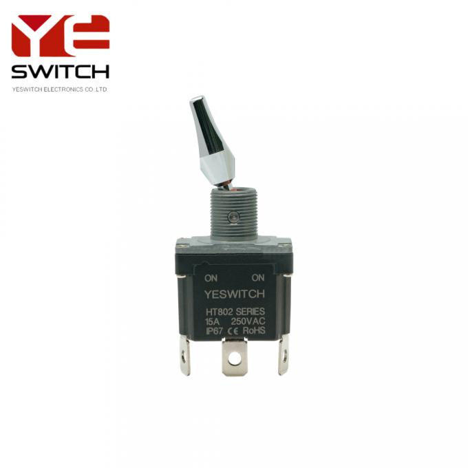 Waterproof Industrial Metal Toggle Switch With PC Terminal Engineering ...