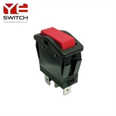 Red Rocker Waterproof Light Switch 1500VAC Automotive Momentary Push ...