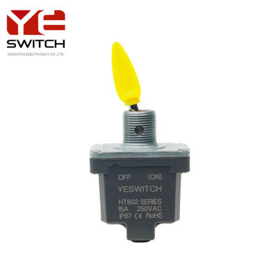 DPST OFF-(ON) Toggle Switch High-Current Screw Terminal For Heavy-Duty Machinery