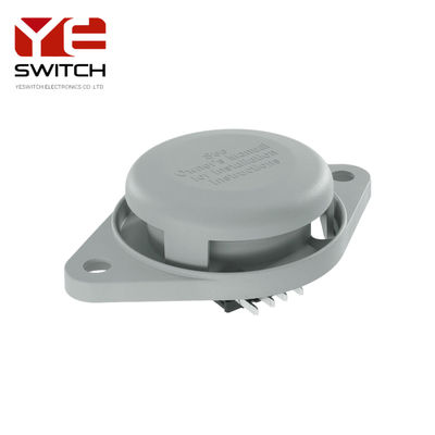 24VDC Seat Switch 94V - 2 Gray Irregular Bracket White Push Button Switch