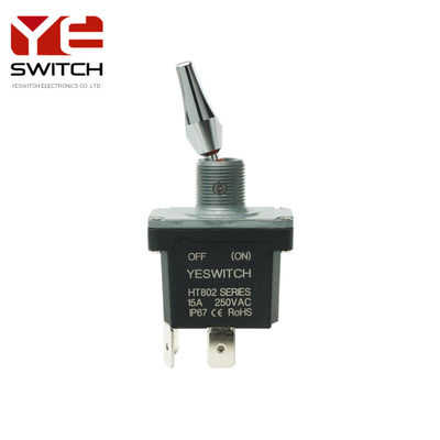 Heavy-Duty Metal Toggle Switch Falt Metal Handle PC Teminal For Marine Equipment