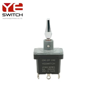 Double Pole Momentary Contact Toggle Switch Industrial Push Button Electric