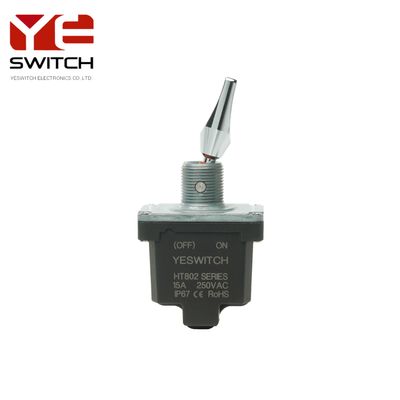 Double Pole Industrial Metal Toggle Switch For Platform Control Box