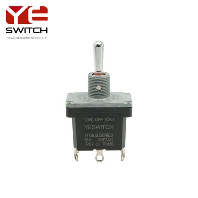Momentary Industrial Toggle Switch With PC Terminal For Mechanical Industry