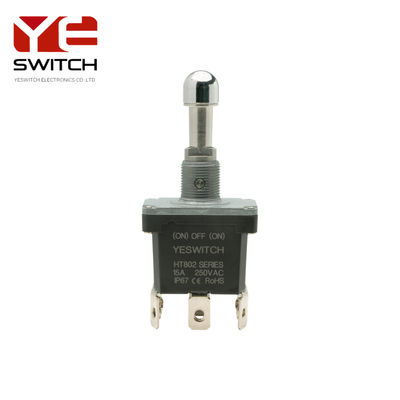 Double Pole Industrial Metal Toggle Switch With CE Certificate For Heavy Machinery Equipment