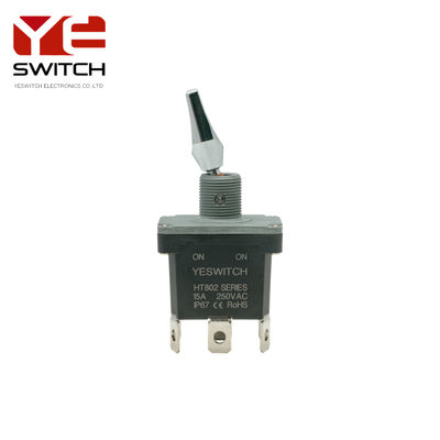 Heavy Duty Waterproof And Dust Proof Industrial Metal Toggle Switch With PC Terminal 