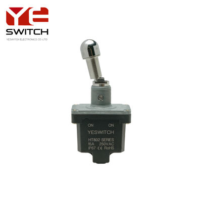 ON-ON Industrial Metal Toggle Switch With Screw Terminal For Aerial Vehicle