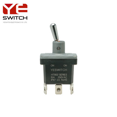 Industrial Metal Toggle Switch With Metal Handle And Pc Terminal Industrial Construction Vehicles