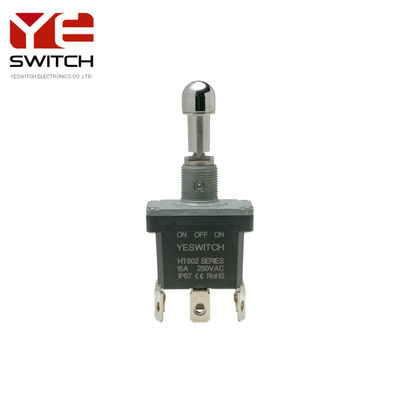 Industrial Metal Toggle Switch With Waterproof And Dust Proof Design For Heavy Equipment