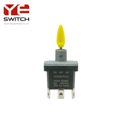 Industrial Metal Toggle Switch With Three Positions On-off-on Function  