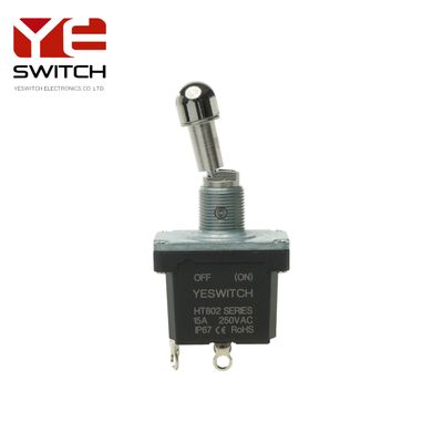 IP68 Waterproof Momentary Industrial Metal Toggle Switch For High-altitude Work Platform