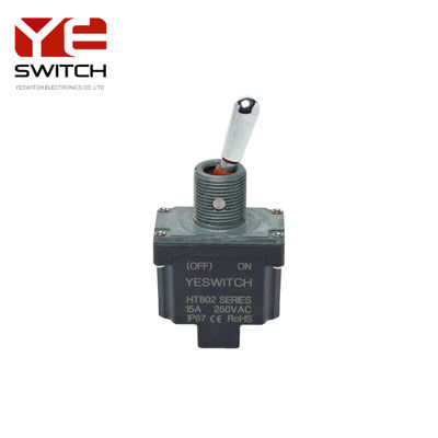 Waterproof And Dustproof Industrial Metal Toggle Switch For Heavy Duty Machine