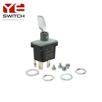 IP68 Rated 15A 250VAC Long-lasting Industrial Metal Toggle Switch For Heavy Duty Applications